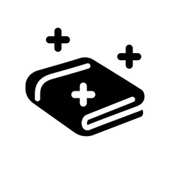 Obraz premium Towel icon design template