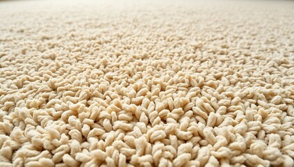 Close-up of beige carpet texture. (2)