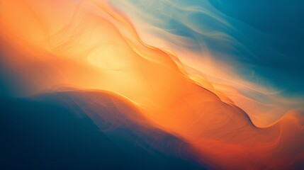 Abstract Sunset Cloudscape Wallpaper