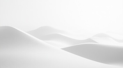 Abstract white backdrop with soft wave lines design, a vector illustration for paper texture wallpaper