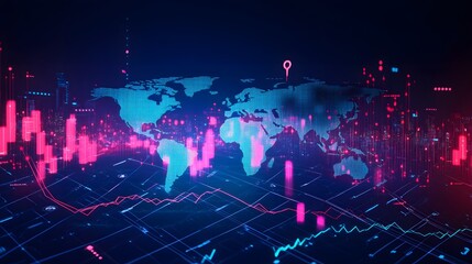 World map background 