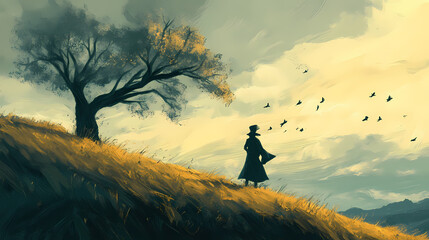 Windshadow. Illustration