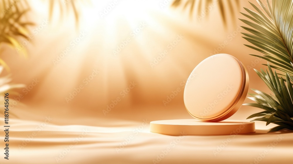 Poster white egg resting on a rustic wooden stand with natural texture and color contrast in a simple setti