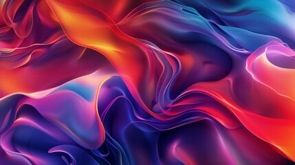 Fototapeta premium Abstract Fluid Color Wallpaper