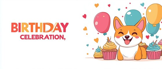 Happy Birthday Celebration Images, Animated Cute Puppy Pictures, Free Graphics For Greeting Cards