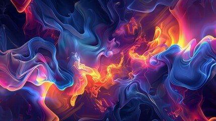 Abstract Fluid Wallpaper