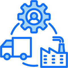 Supply Chain Icon