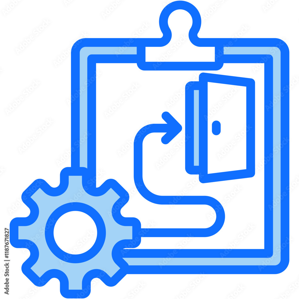 Poster exit icon