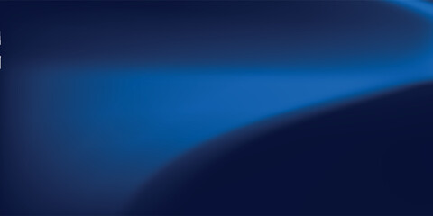 Obraz premium Gradient blue abstract background with a soft curve and smooth lighting. vector eps10