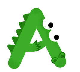 alphabet animal letter a