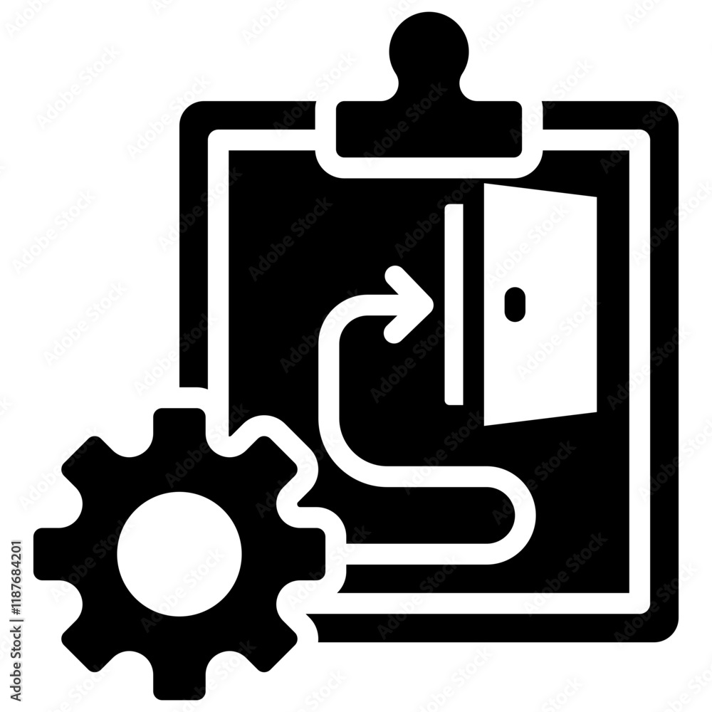 Poster exit icon