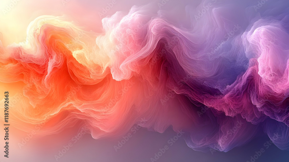 Poster abstract colorful wave background texture design