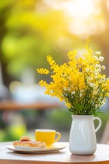 Mimosa bouquet