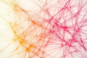 Abstract colorful lines over a soft gradient background creating a vibrant artistic texture for design projects