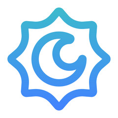 isha bold gradient style