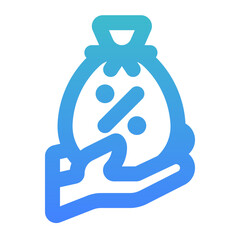 zakat bold gradient style