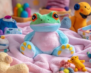 Design a toy that helps babies develop balance and coordination as they grow.