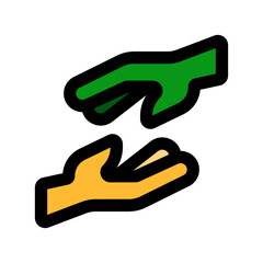 mutual help fill color style