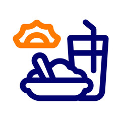 iftar pray duotone style