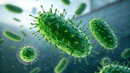 Fototapeta premium Virus images concept