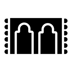 mosque location glyph style