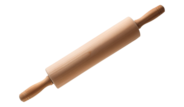 rolling pin isolated on transparent background