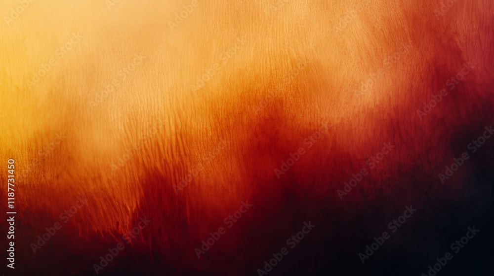 Poster abstract gradient with warm tones of red and orange creating a soft texture