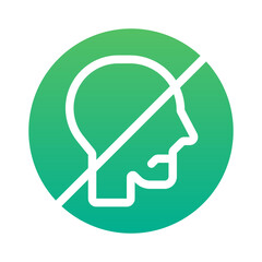 no angry gradient style