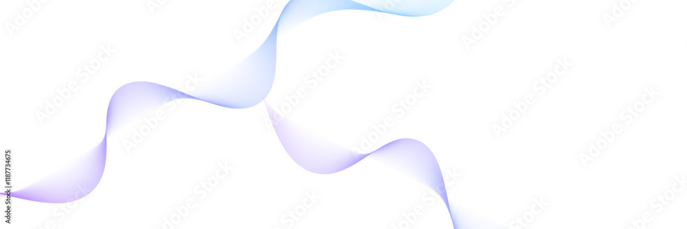 Poster serene particle flowing wave design in soothing pastel tones for calming backgrounds, ideal for mode