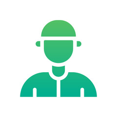 muslim cap gradient style