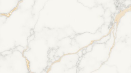 A polished marble floor with rich veins of white, gray, and gold, creating a luxurious, elegant appearance. The veins flow organically, adding depth and sophistication to the design.