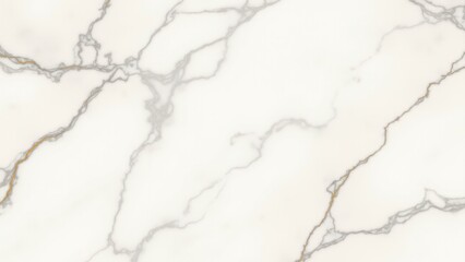Obraz premium A polished marble floor with rich veins of white, gray, and gold, creating a luxurious, elegant appearance. The veins flow organically, adding depth and sophistication to the design.