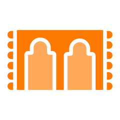 mosque location orange style