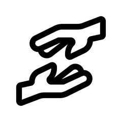 mutual help outlined style