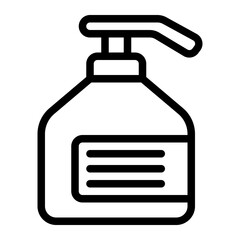 Detergent Line Icon