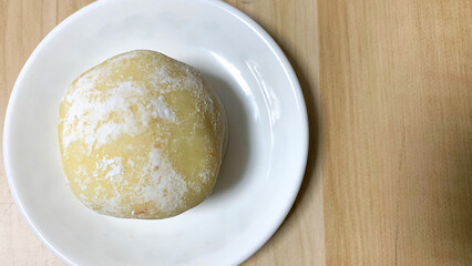 広島名物のはっさく大福