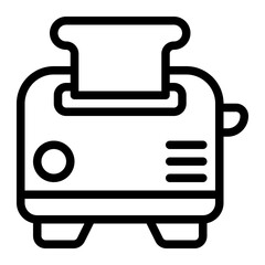 Toaster Line Icon