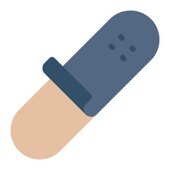 Griptape flat icon representing skateboard grip accessories