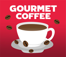 National Gourmet Coffee Day with delicious coffee