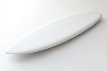 White surfboard isolated on white background. (3)
