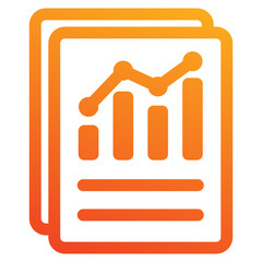 report icon element for design