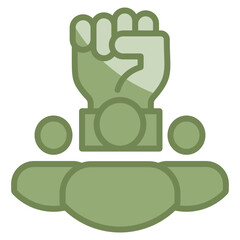 Leadership Icon Element For Design