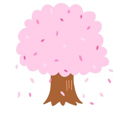 満開の桜の木