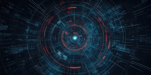 Obraz premium A threat intelligence framework showing cyber threat indicators, analytical tools, and mitigation steps.