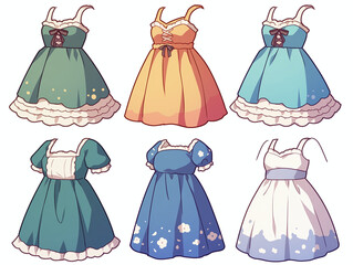 Collection of Adorable Floral Dresses