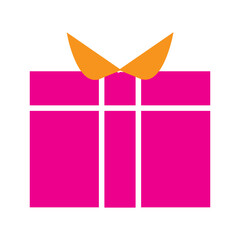 gift box with ribbon