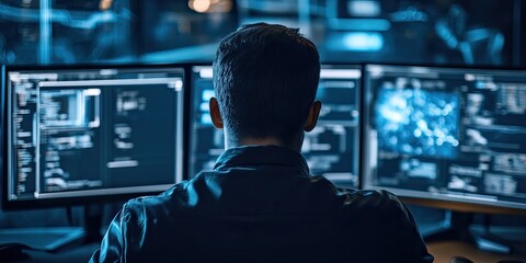 A cyber threats framework featuring threat indicators, detection tools, and mitigation strategies.