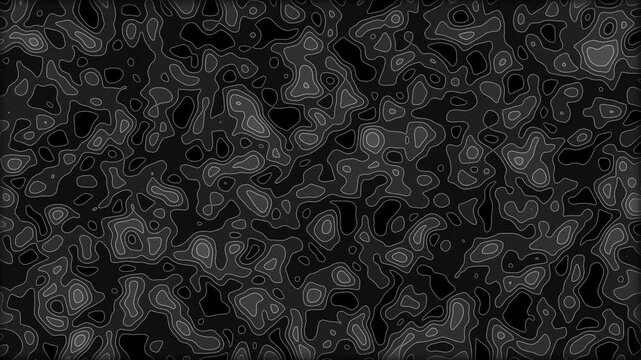 A mesmerizing abstract pattern of swirling, organic shapes in shades of gray.