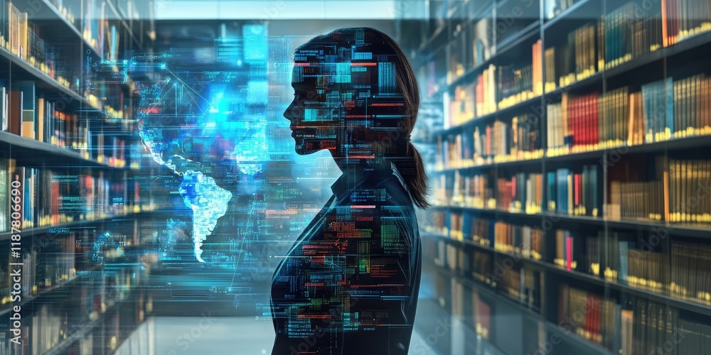 Poster an innovative knowledge library featuring ai-enhanced categorization for efficient and intuitive res