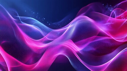 Obraz premium Abstract digital technology background. Innovation high-tech future, network connection, speed movement, AI, metaverse, communication, big data, data transfer, Network, cyber light trails.